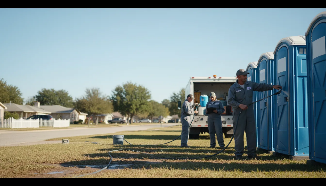 Long-Term Portable Toilet Rental in Martensdale, IA near me